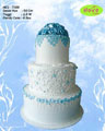 Koleksi kue : Beautiful Blue Wedding Cake