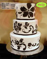 Koleksi kue : Silhoutte Garden Wedding Cake