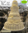 Koleksi kue : 5 Tiers Wedding Cake