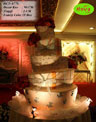 Koleksi kue : 5 Tiers Wedding Cake