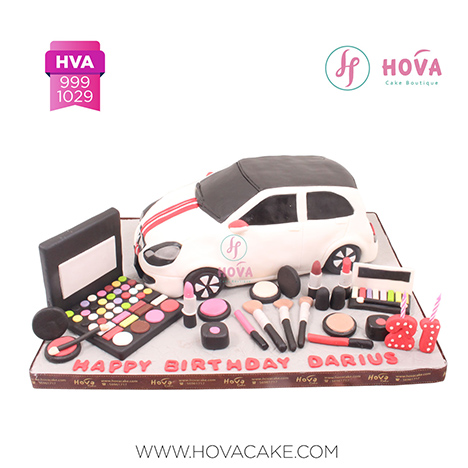 Birthday Cake Car and Makeup untuk Birthday Cake for Adult