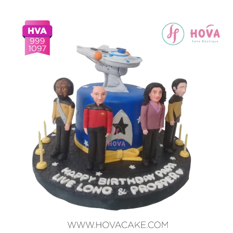 Birthday Cake Star Strek untuk Birthday Cake for Adult
