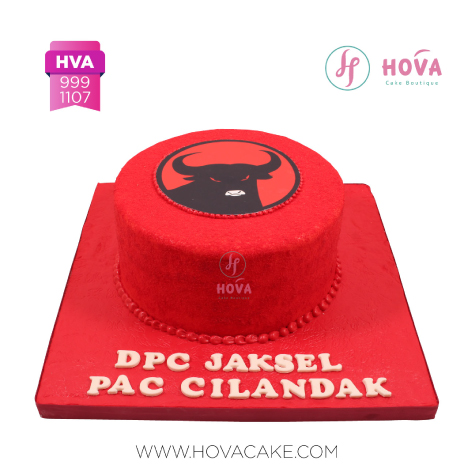 Birthday Cake PDI Perjuangan untuk Birthday Cake for Adult