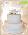 Koleksi kue : Sweet Pure White Wedding Cake
