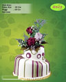 Koleksi kue : Simple Purple Wedding Cake