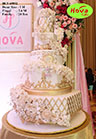 Koleksi kue : Wedding Cake White and Full Flower